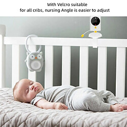 Babyphone Camera Sans Fil Écran 2.4 Pouces Vision Nocturne Audio Bidirectionnel EU Plug YONIS pas cher