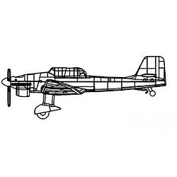 JU-87 - 1:350e - Trumpeter