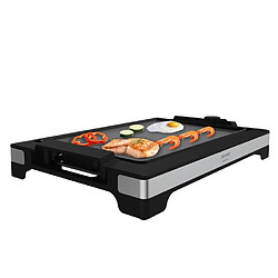 Cecotec plancha gril électrique 2000W gris noir