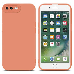 Cadorabo Coque iPhone 7 PLUS / 7S PLUS / 8 PLUS Etui en Orange