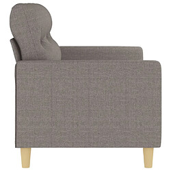 Acheter Maison Chic Canapé à 2 places,Sofa de Salon,Canapé droit Taupe 140 cm Tissu -GKD387635