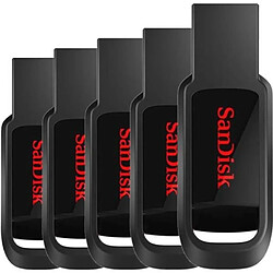 5PCS Clé USB Sandisk Cruzer Spark 16 Go USB 2.0 Flash Pen Drive - Reconditionné