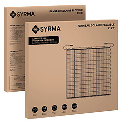 Syrma panneaux solaires flexibles 210W pas cher