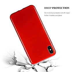 Acheter Cadorabo Coque iPhone XS MAX Etui en Rouge