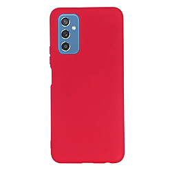 Coque en silicone rouge pour votre Samsung Galaxy M52 5G