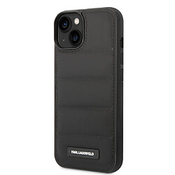 Karl Lagerfeld Coque arrière rigide pour iPhone 14 - noir