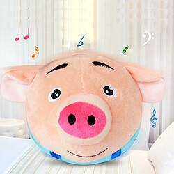 Avis Enfants Intelligence Jump Stuffed Pig Toys Jouer drôle Décompression jeu