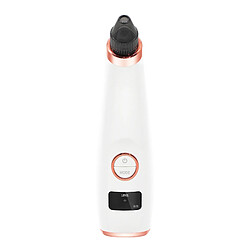 Chrono Aspirateur Point Noirs Visage, Extracteur de Comédons Professionnel Appareil Peau Vacuum Nettoyant Pores Rechargeable, écran LED et 5 Têtes pour éliminer Les Blackheads, Boutons, Graisse-Or