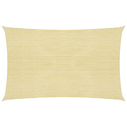 ComfortXL Voile D'ombrage 160 G/m² Beige 2,5x4,5 M Pehd