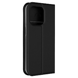 Étui pour iPhone 15 Pro Clapet Porte-carte Support Vidéo Dux Ducis Noir