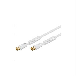 Disney MicroConnect COAX010WHQ Câble coaxial Blanc