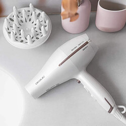 Cecotec sèche cheveux ionique avec diffuseur 2200W gris blanc