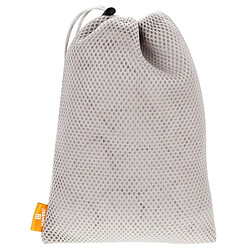 Wewoo Coque gris pour tablette 7,9 pouces, Taille: 24cm x 16cm Nylon Mesh Drawstring Pouch Bag avec Stay Cord