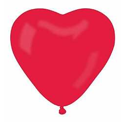 Karaloon Ballons en forme de coeurs Rouge 30,5cm