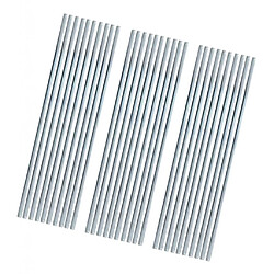 Baguette De Soudure De Soudure De Baguette De Soudure En Aluminium Creusée Par Flux En Aluminium 2.4mm 30pcs