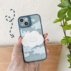 GUPBOO Étui pour iPhone13ProMax étui de téléphone portable frais pour femme smiley cloud