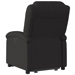 Acheter vidaXL Fauteuil inclinable noir tissu