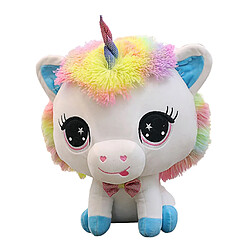 Arc-en-licorne En Peluche En Peluche Doux Jouets En Peluche Pour Enfants Fille Cadeaux D'anniversaire Bleu pas cher