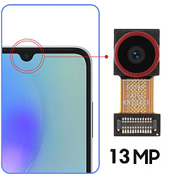 Avis Samsung Caméra Avant pour Samsung Galaxy A05s Capteur Selfie 13MP Original Noir