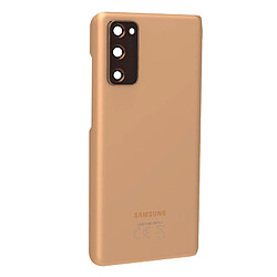 Avis Samsung Vitre arrière pour Samsung Galaxy S20 FE Original Service Pack Orange