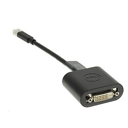 DELL 492-BBGX DVI Mini DisplayPort Noir câble vidéo et adaptateur