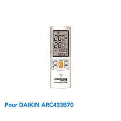 Superior Télécommande de remplacement climatisation pour Pour DAIKIN ARC433B70