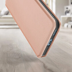 Avizar Housse Xiaomi 12 Lite Clapet Portefeuille Support Vidéo rose pas cher