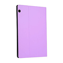 Etui en PU flip violet pour votre Huawei MediaPad T5 10 with Multi-angle Stand