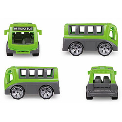 Avis LENA 4454 Truxx Bus - Véhicule de Jeu d'environ 27 cm - avec Bus de Voyage Robuste et 2 Figurines entièrement Mobiles - pour Enfants à partir de 2 Ans - en Vert/Gris