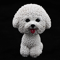 Résine Bobble Head Dog voitures Chien