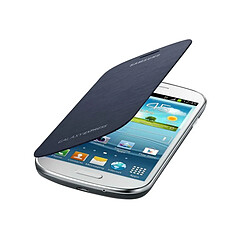 Totalcadeau Housse de protection Folio compatible Samsung Galaxy Express I8730 Bleu pas cher