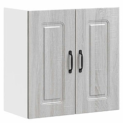 vidaXL Armoire murale de cuisine Kalmar sonoma gris bois d'ingénierie