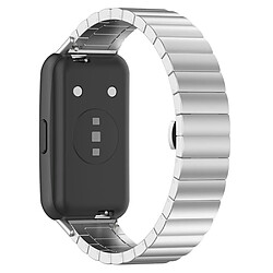 Bracelet en acier inoxydable anti-explosion pour votre Huawei Band 7 - argent