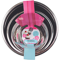 Acheter Lily Cook Set de 3 bols à pâtisserie en inox.