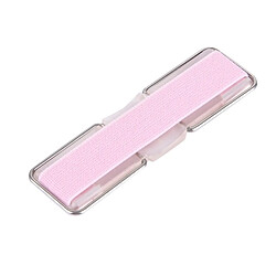 Avis Wewoo Support Holder rose pour iPhone, Galaxy, , Xiaomi, LG, HTC et tablettes 2 en 1 de adhésif universel réglable mini + doigt Slim Grip, taille: 7,3 x 2,2 x 0,3 cm,