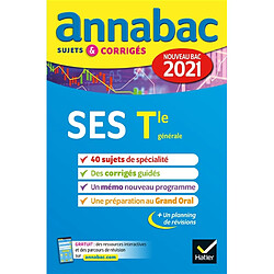 SES terminale générale : nouveau bac 2021 - Occasion