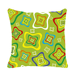 Alter Coussin avec impression numérique, 100% Made in Italy, Coussin de canapé décoratif, amovible et lavable, modèle Rainier, 40x40x5 cm