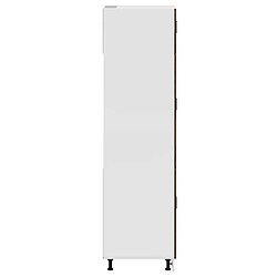 Acheter vidaXL Armoire de cuisine Porto chêne marron bois d'ingénierie