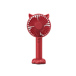 YP Select Veilleuse portable mini ventilateur de poche USB avec support mobile - Rouge 22.5X10.5X4.2cm