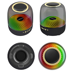 Yonis Enceinte Bluetooth LED RGB Sans Fil Puissante