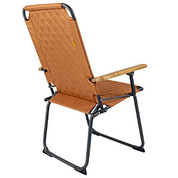 Avis Bo-Camp Chaise de camping pliable Jefferson Argile