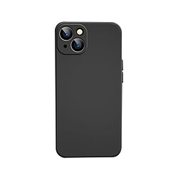 PHONECARE Coque Silicone Liquide pour Apple iPhone 14 - Noir