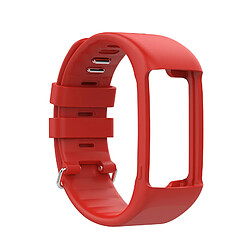 Bracelet de montre en silicone pour montre Polar A360 A370 Rouge