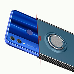 Wewoo Coque Etui de protection magnétique anneau rotation 360 degrés pour HuHonor 8X (rouge) pas cher