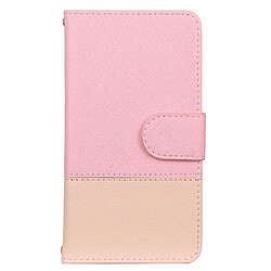 Wewoo Coque Pour iPhone 11 Pro Étui en cuir avec rabat couleur support et cadre photo emplacements cartes et portefeuille rose