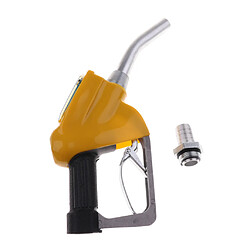 Car 1 '' Pistolet à essence automatique avec débitmètre numérique jaune