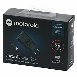 Acheter Chargeur mural Motorola SJMC202-C Noir 20 W