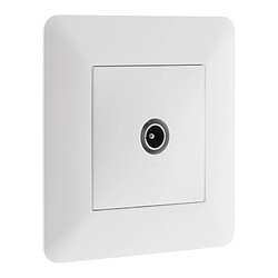 Zenitech - Appareillages intérieurs Prise TV Ø9,52mm Blanc - Artezo