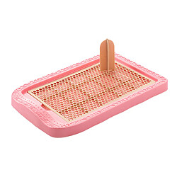 Entraîneur pour animaux de compagnie Entrainement pour les toilettes Pee Grille-pain Chien Urinoir Potty chien Urinoir rose