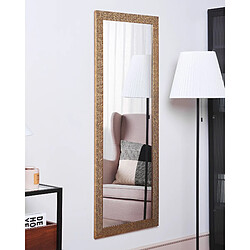 Beliani Miroir AJACCIO 130 cm Laiton